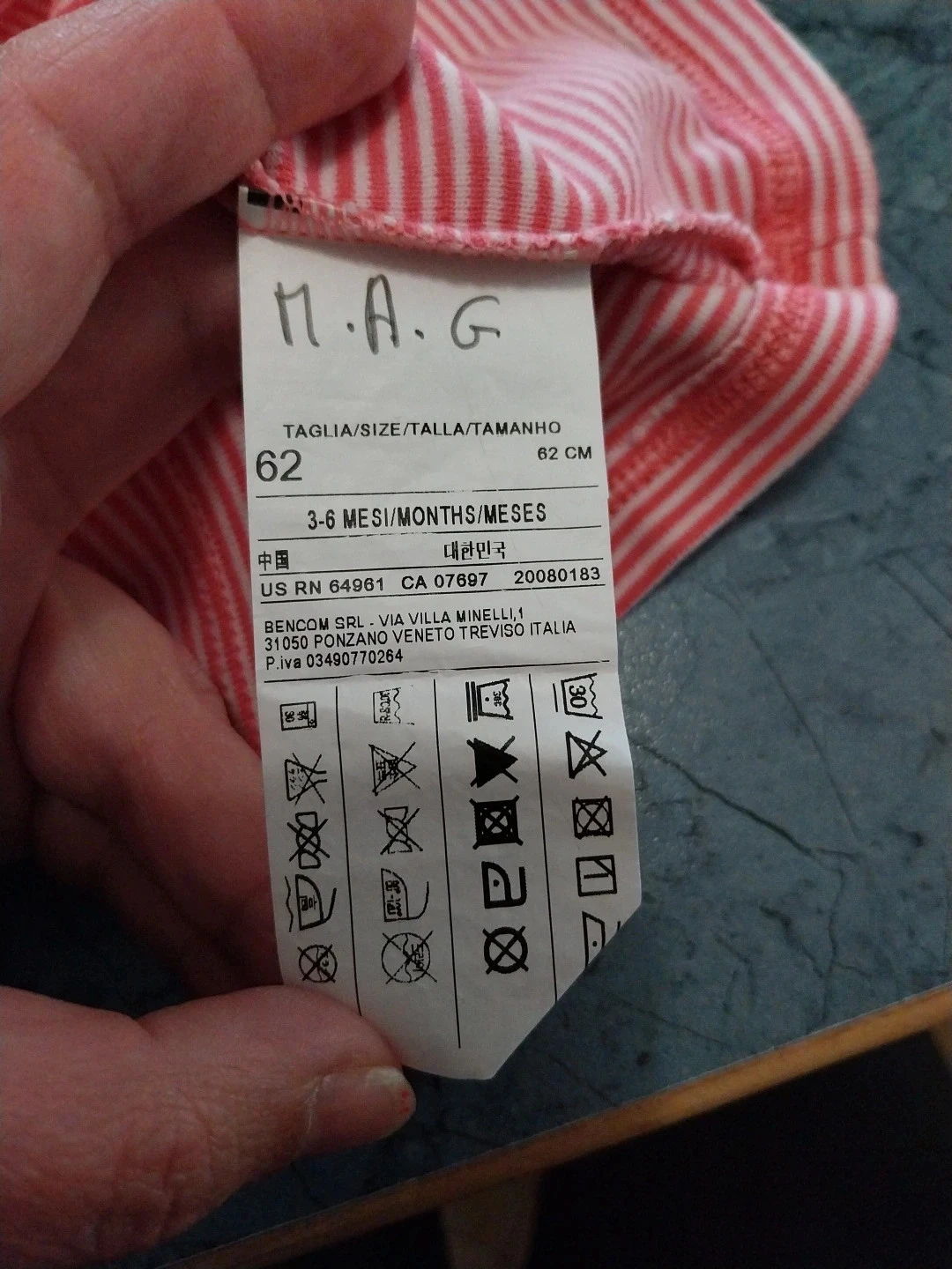 Camiseta de manga corta T.3-6meses – photo 5